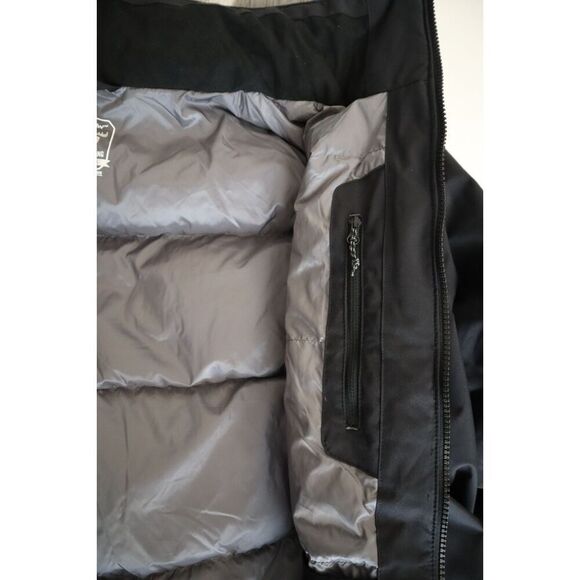 Moosejaw 7726050 Women's Sz L Black Down Waterproof Hooded Parka Jacket - Picture 16 of 16